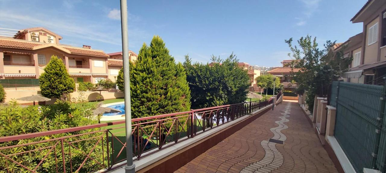 Вилла Adosado Con Piscina Y Terraza A 700M De La Playa Гран-Алакант Экстерьер фото